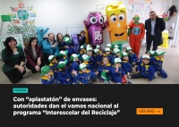 Autoridades dan el vamos nacional al programa “Interescolar del Reciclaje”